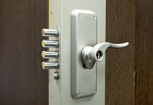 Commercial door locks with extra protection